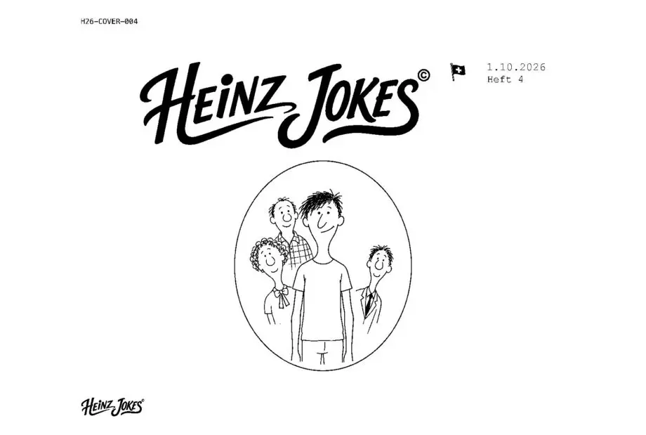 Titelbild Heinz Jokes 2026 – Heft 4, deutsche Ausgabe
